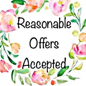 Reasonable Offers Accepted